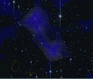 A222A223masscontours Dark matter bridge
